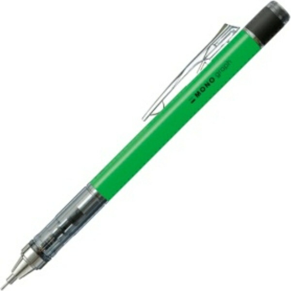Tombow Monograph 0.5mm Mechanical Pencil, Neon Green (DPA-134E)
