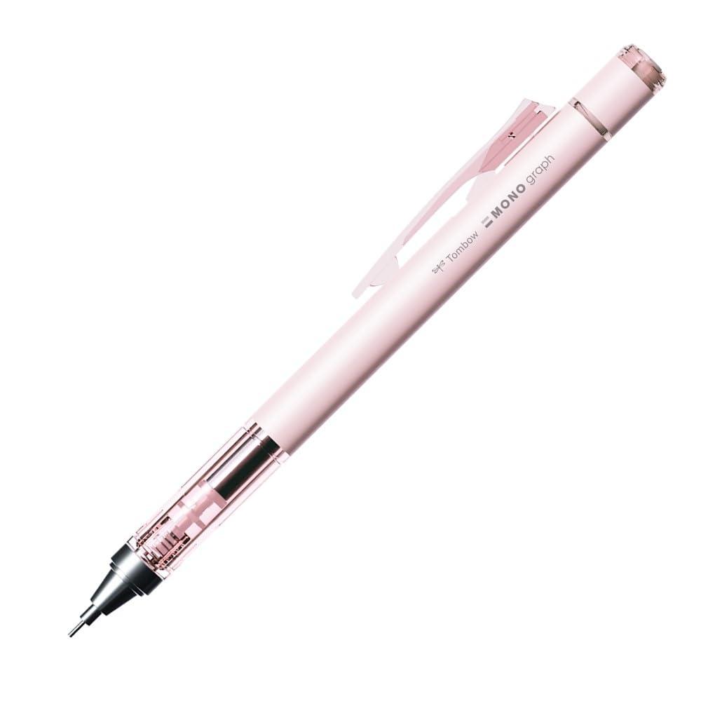 Tombow Pencil MONO Graph 0.5mm Mechanical Pencil, Matte Pink DPB-141C