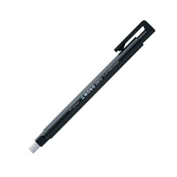 Tombow Pencil Holder-Type Eraser Mono Zero Square EH-KUS11 Black