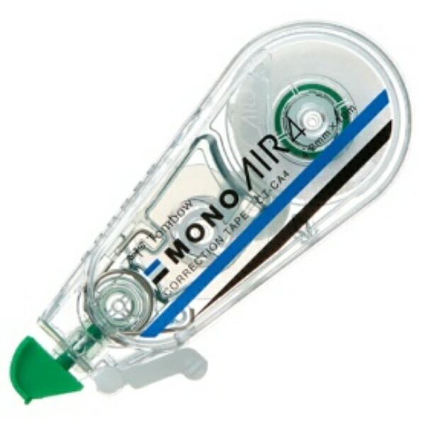 Tombow Pencil Correction Tape 4.2mm MONO Mono Air (Light Touch, High Adhesion Tape) Disposable Type 10m CT-CA4