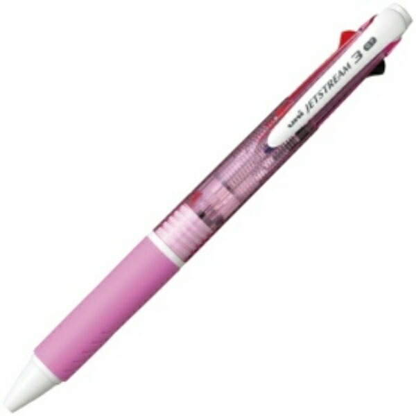 Mitsubishi Pencil Jetstream 3-Color Ballpoint Pen 0.7mm Pink Easy Writing SXE340007.13