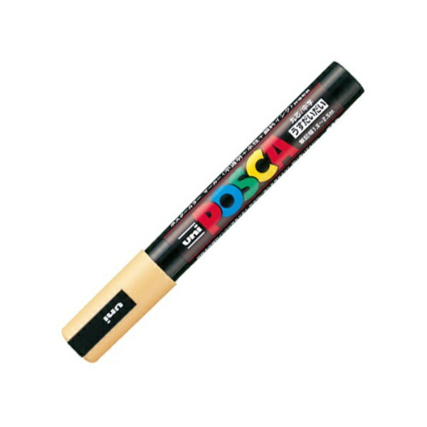 Mitsubishi Pencil Uni-Posca Medium Point Round Tip / Light Orange / PC5M.54 / 23546