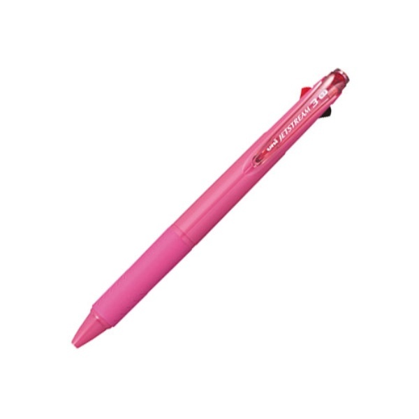 Mitsubishi Pencil Jetstream 3-Color Ballpoint Pen 0.7mm Rose Pink Easy Writing SXE340007.66