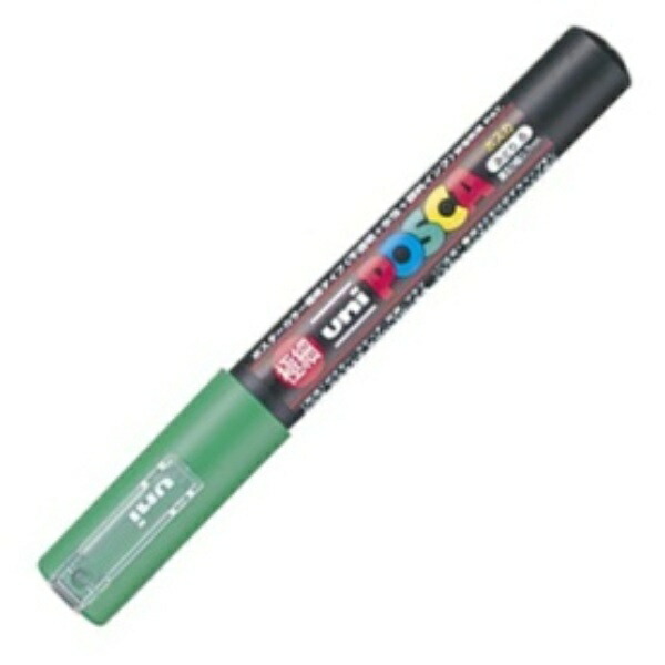 uni Water-Based Pigment Marker Uni-Posca Ultra Fine Green PC1M.6