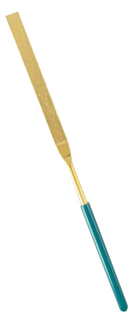 Mineshima Titanium-Coated Diamond File #600 Flat Hobby Tool I-600A