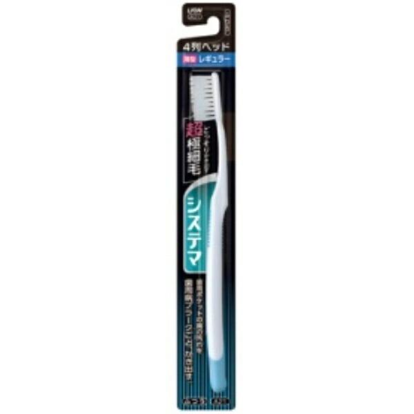 Lion Systema Toothbrush Regular 4-Row Head Standard 1 Piece