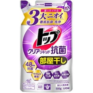 Lion Top Clear Liquid Antibacterial Refill 500g 1 unit
