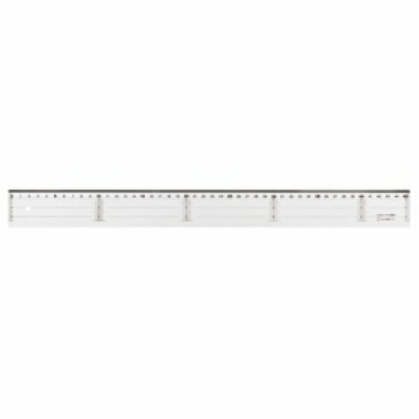 Lion Office Supplies Straight Ruler 45cm A-15 Acrylic