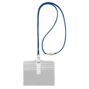 Lion Office Supplies Hanging Clip Name Tag N-77FR Blue