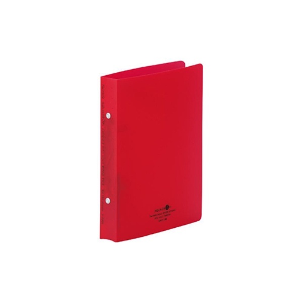Rihitorabu Aqua Drops Ring File A5S 2-Hole Red F5006-3