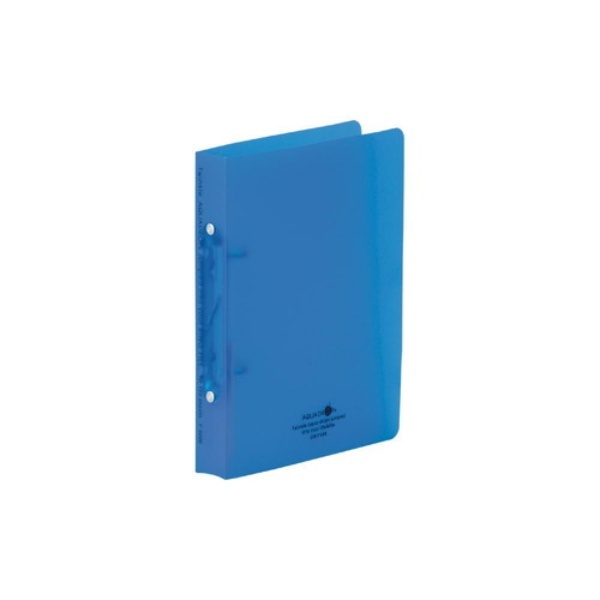 Rihitorabu Aqua Drops Ring File A5S 2-Hole Blue F5006-8