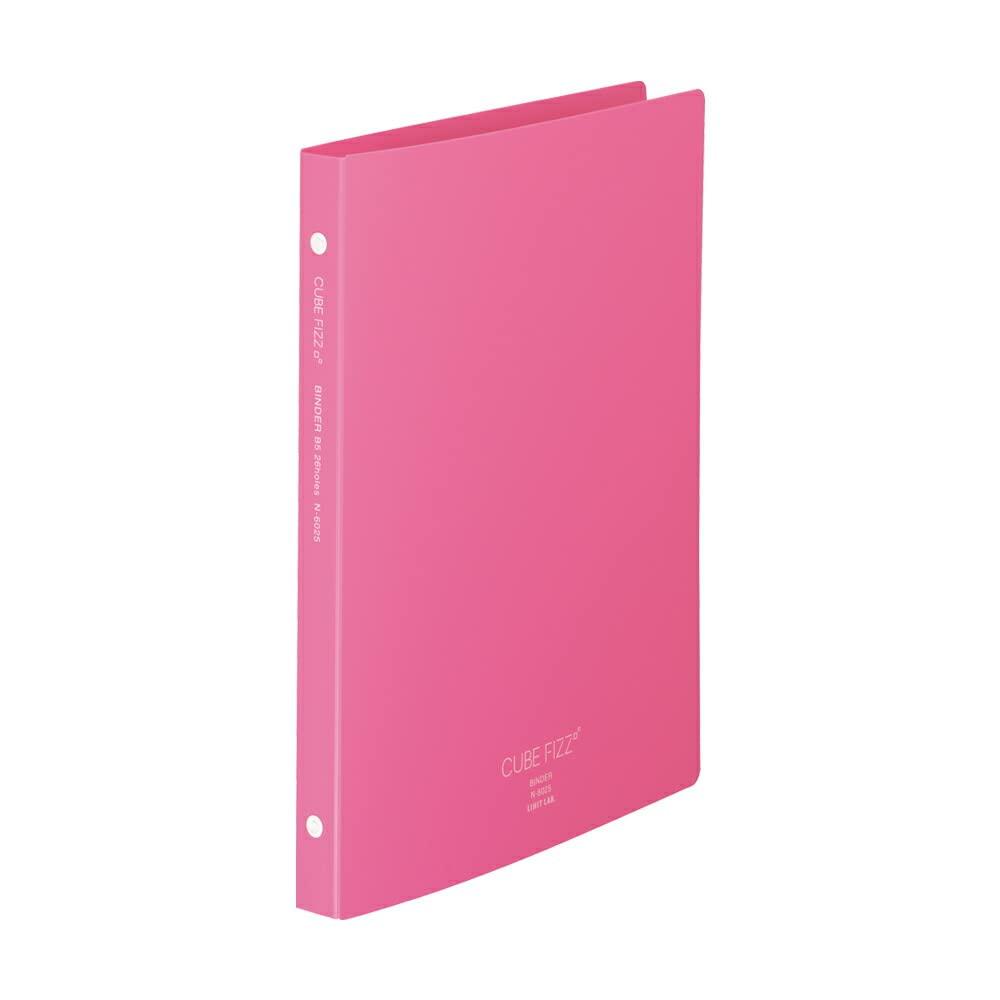 Rihitorabu CUBE FIZZ Binder B5 Pink N-6025-12