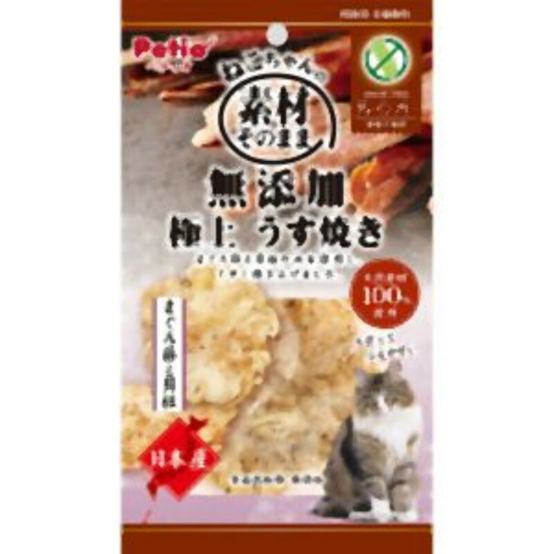 Petio Pure Ingredients Additive-Free Premium Thin-Crisp Tuna Flakes & Scallop 3g (Grain-Free)
