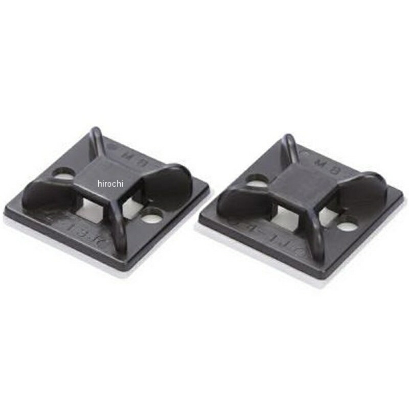 Amon Wiring Mount (Heat-Resistant, Weather-Resistant Material: Nylon 66) with VHB Double-Sided Tape for Adhesive Mounting 2953