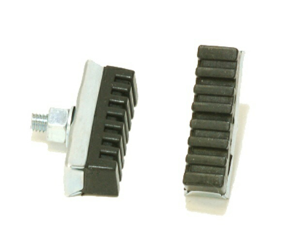 Brake Shoes for WO, Stainless Steel Rim (1 Pair) Loose