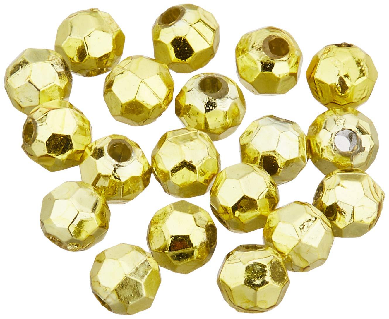 Shimamura Cut Beads 200-Piece Deluxe DX 6mm Gold ASH-DX6C-G