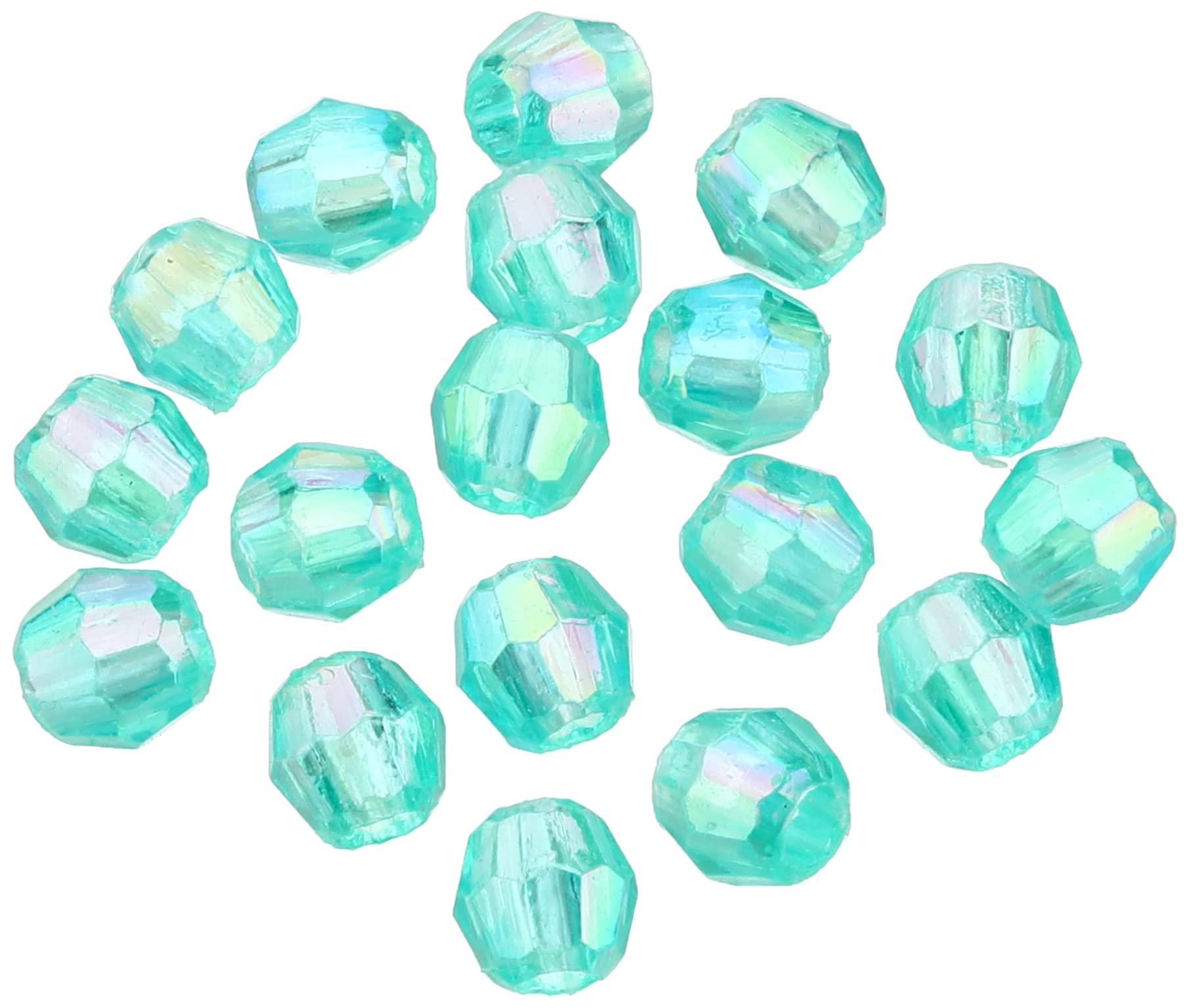 Beads Acrylic Cut Beads DX 8mm