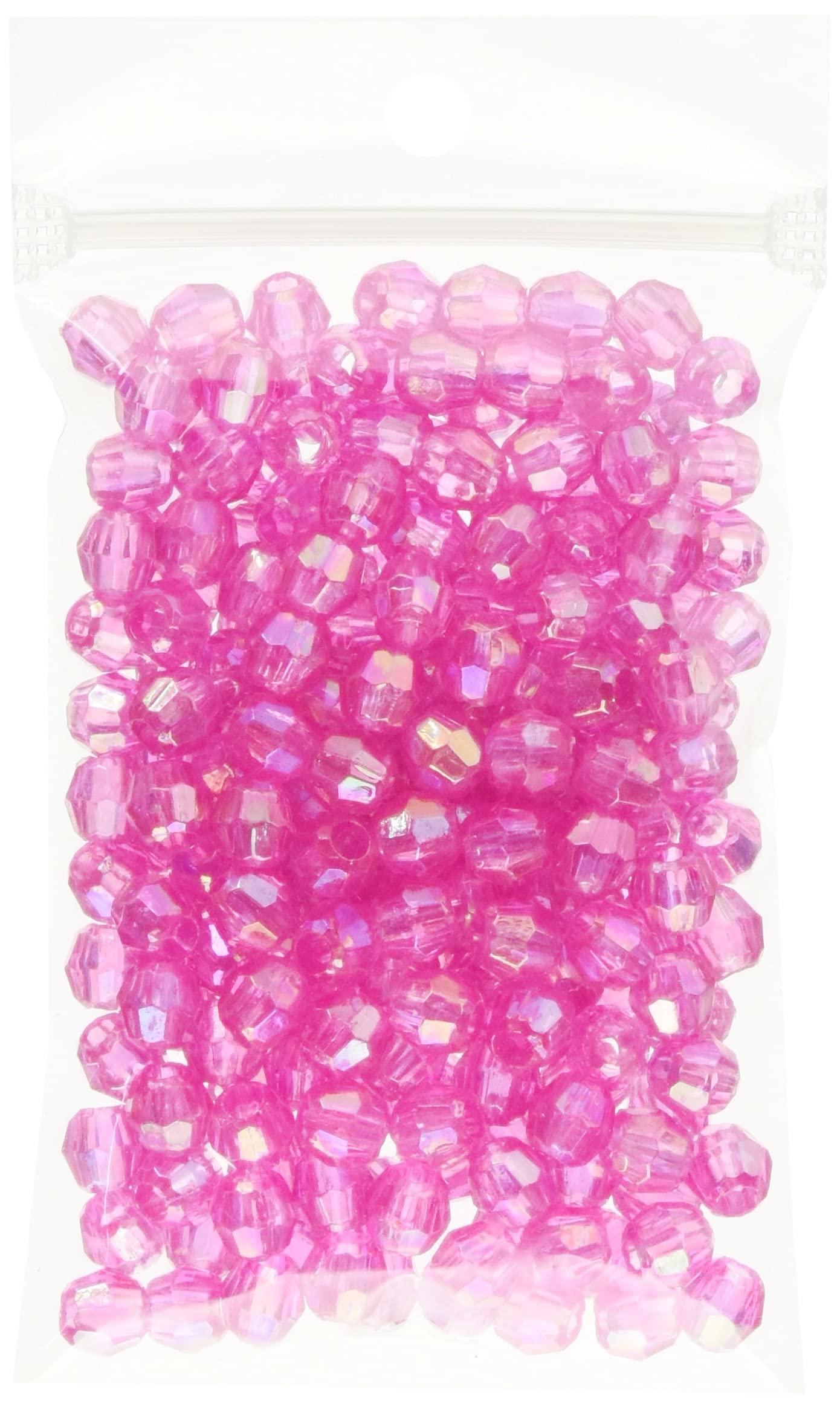 Beads Acrylic Cut Beads DX 8mm