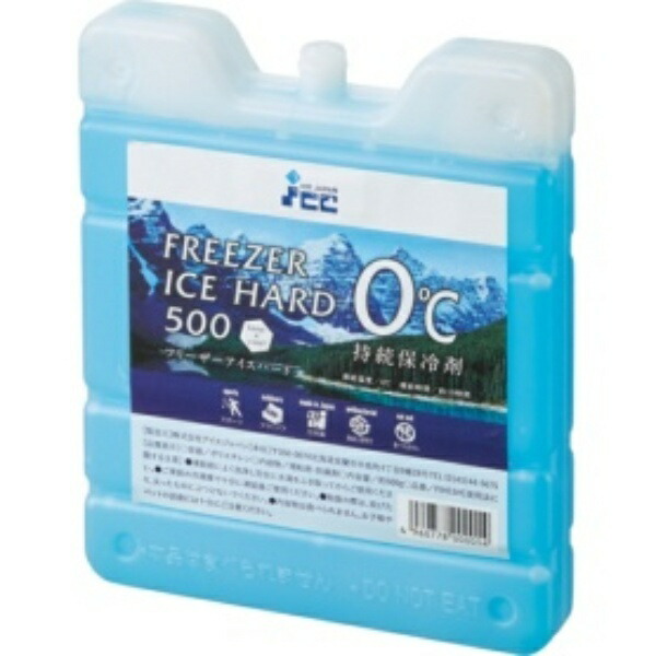 Ice Japan Freezer Ice Hard Coolant Pack Approx. 500g FIH-15H 1 piece