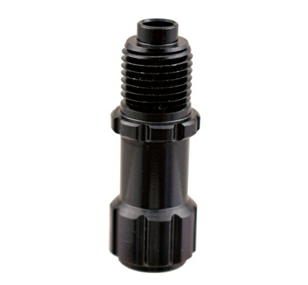 NOGUCHI Valve Cap Adapter [Converts Presta to Schrader/American] Aluminum Black Small 111620