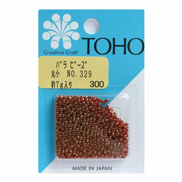 TOHO Maruko Beads Loose Pack Beads Approx. 2.2mm Outer Diameter Approx. 7g Per Pack No. 329