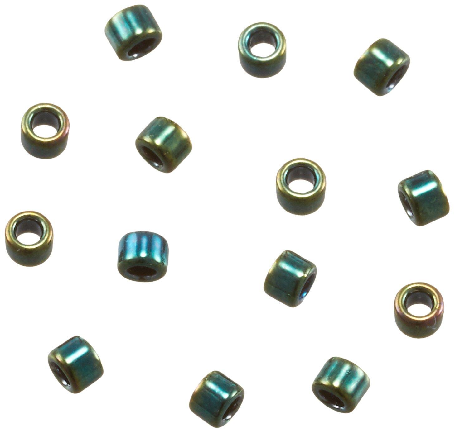 TOHO Antique Beads Round Small Threading Beads Approx. 1.65mm Outer Diameter 1m Roll A-507