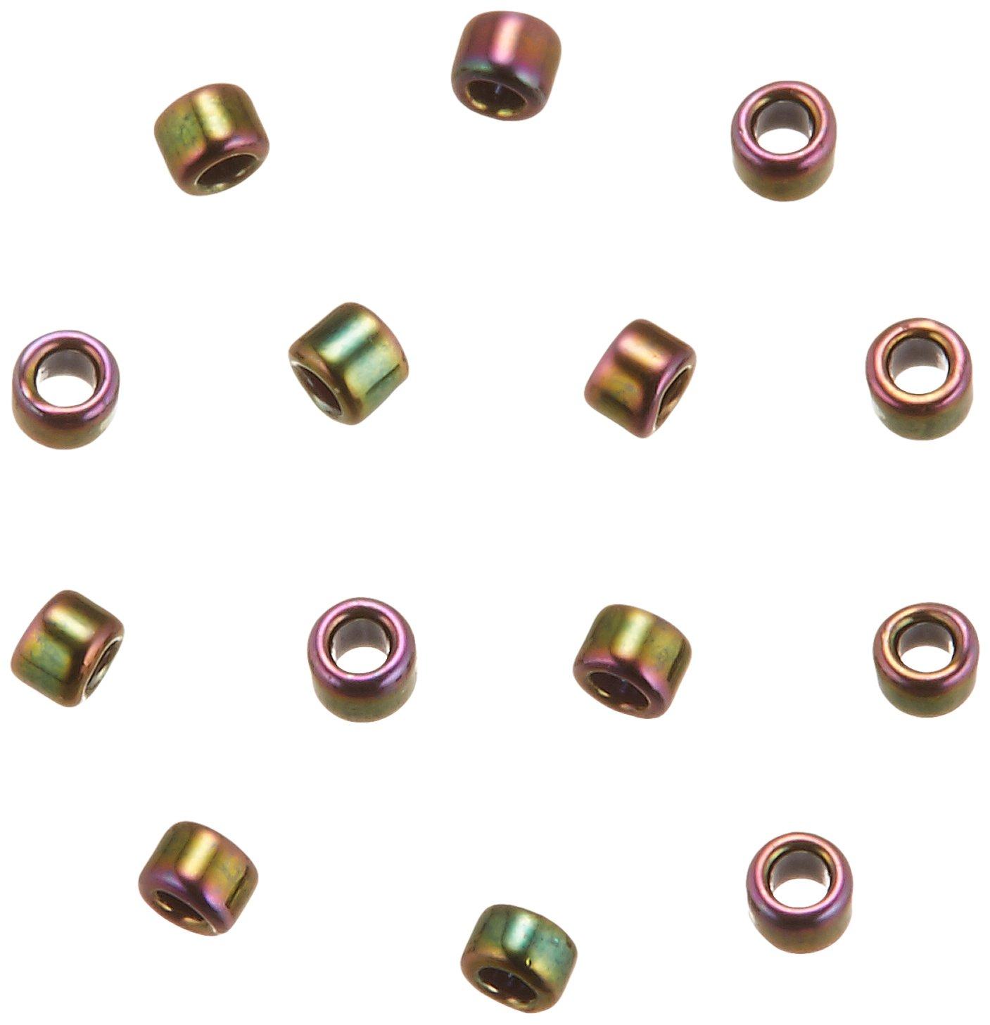 TOHO Antique Beads Round Small Threading Beads Approx. 1.65mm Outer Diameter 1m Roll A-509