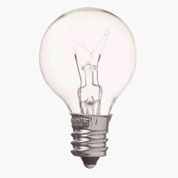 YAZAWA Baby Ball G30 E12 5W Clear G301205C YAZAWA