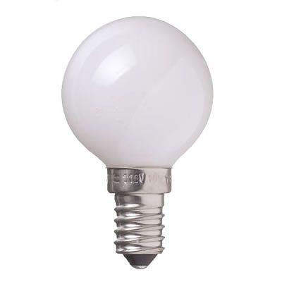 Yazawa Corporation Baby Ball Bulb 10W Type E14 Base Diameter 40mm White G401410W