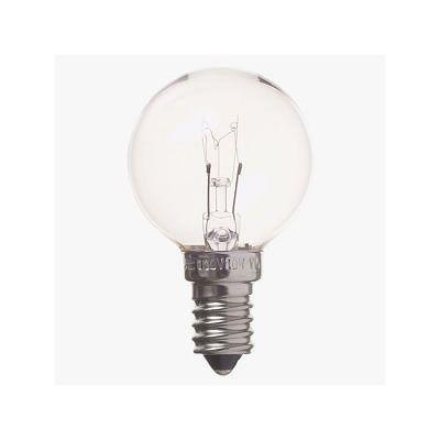 YAZAWA CORPORATION Baby Ball Bulb 40W Type E14 Base Diameter 40mm Clear G401440C