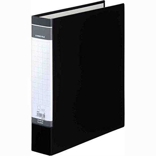 King Jim D-Ring File BF Series A4 Black 609BF Black