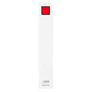 King Jim King File Spine Label Paper A4 Vertical 30mm Red/Yellow