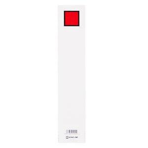 King Jim King File Spine Label Paper A4 Vertical 40mm Red/Yellow