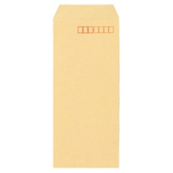Kotobuki-do FSC Kraft Envelope Long 4 70g/m² Postage Frame Included 520 1 Pack (100 Sheets)