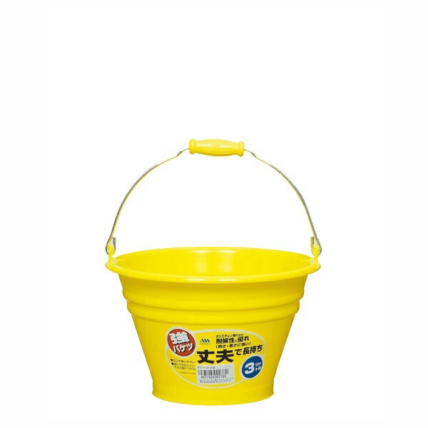 Himalaya Chemical Works Bucket Multi Product Size (approx.): Φ230 x H144mm Capacity: 3L Color Bucket Type 3 YE HR02789