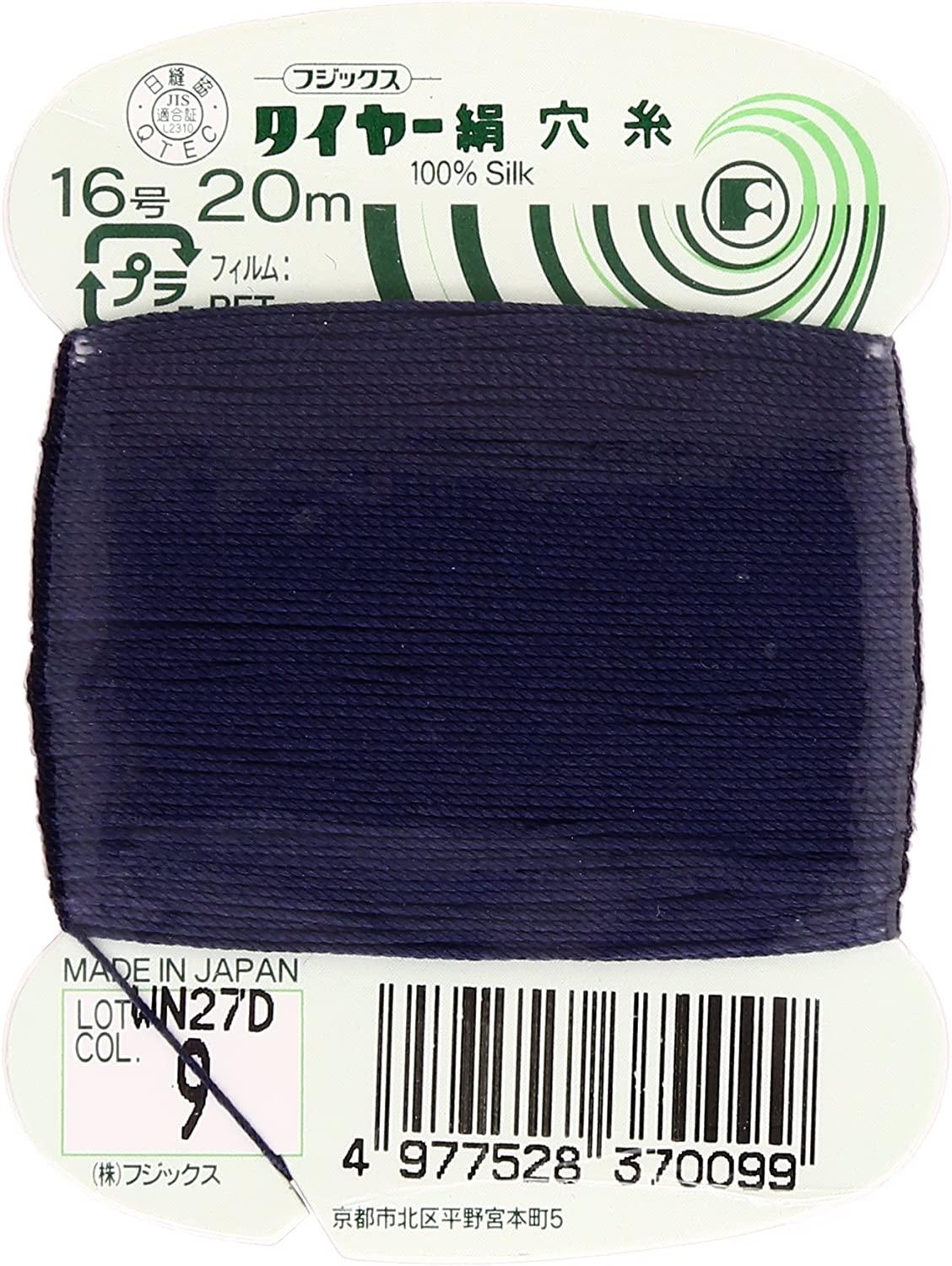 Fujix Tyre Silk Thread No. 16 Length 20m col.9