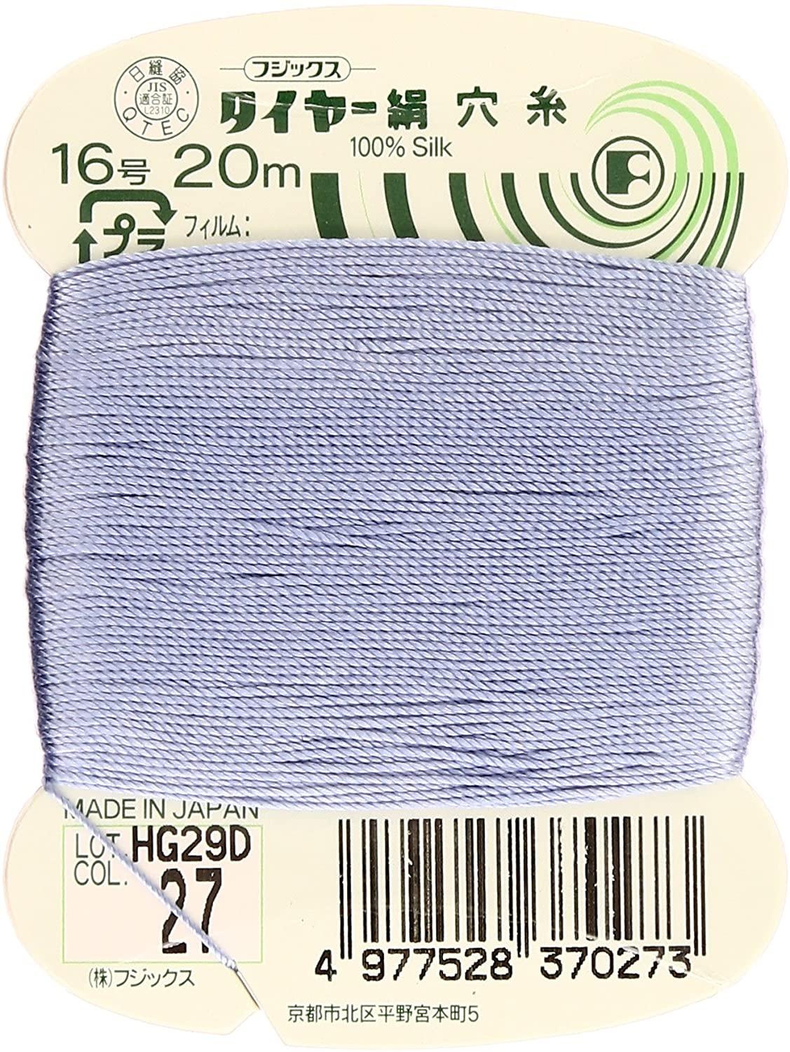 Fujix Tyre Silk Thread No. 16 Length 20m col.27