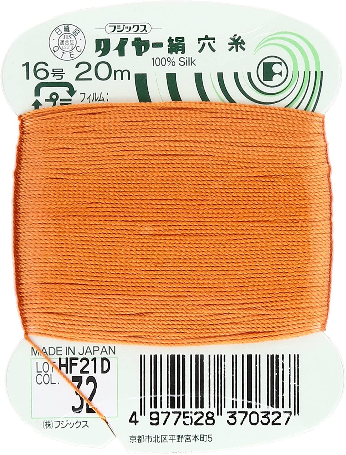 Fujix Tyre Silk Thread No. 16 Length 20m col.32