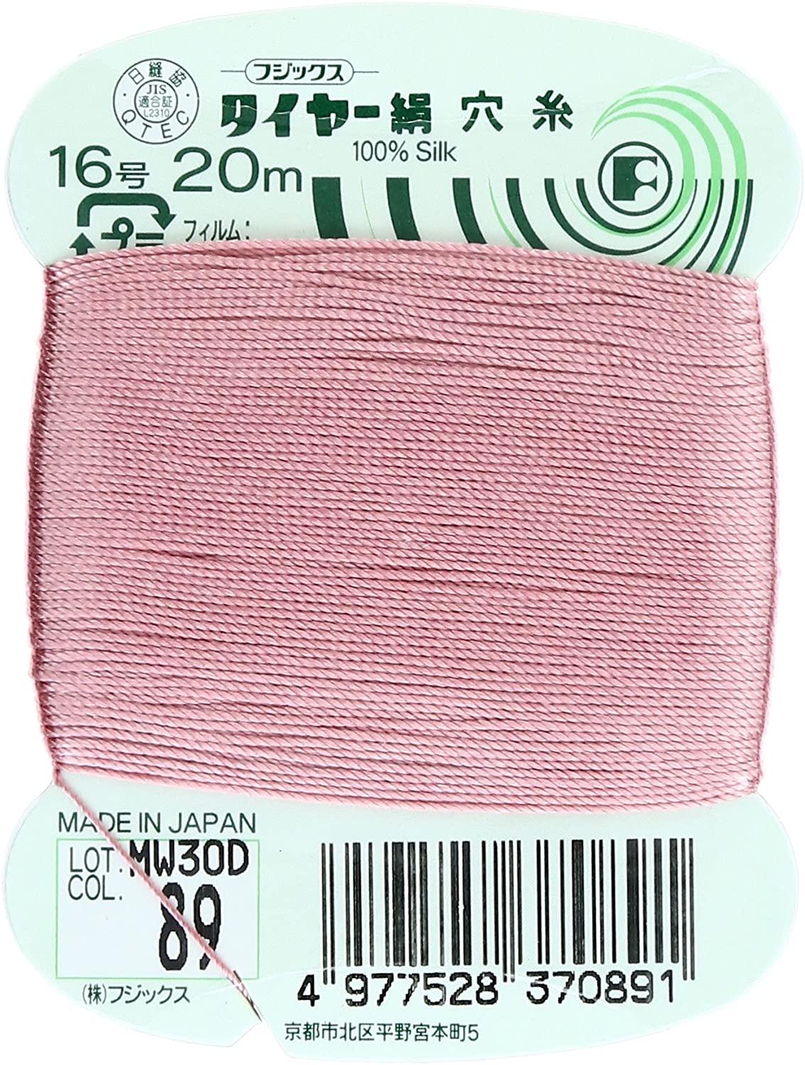 Fujix Tyre Silk Thread No. 16 Length 20m col.89