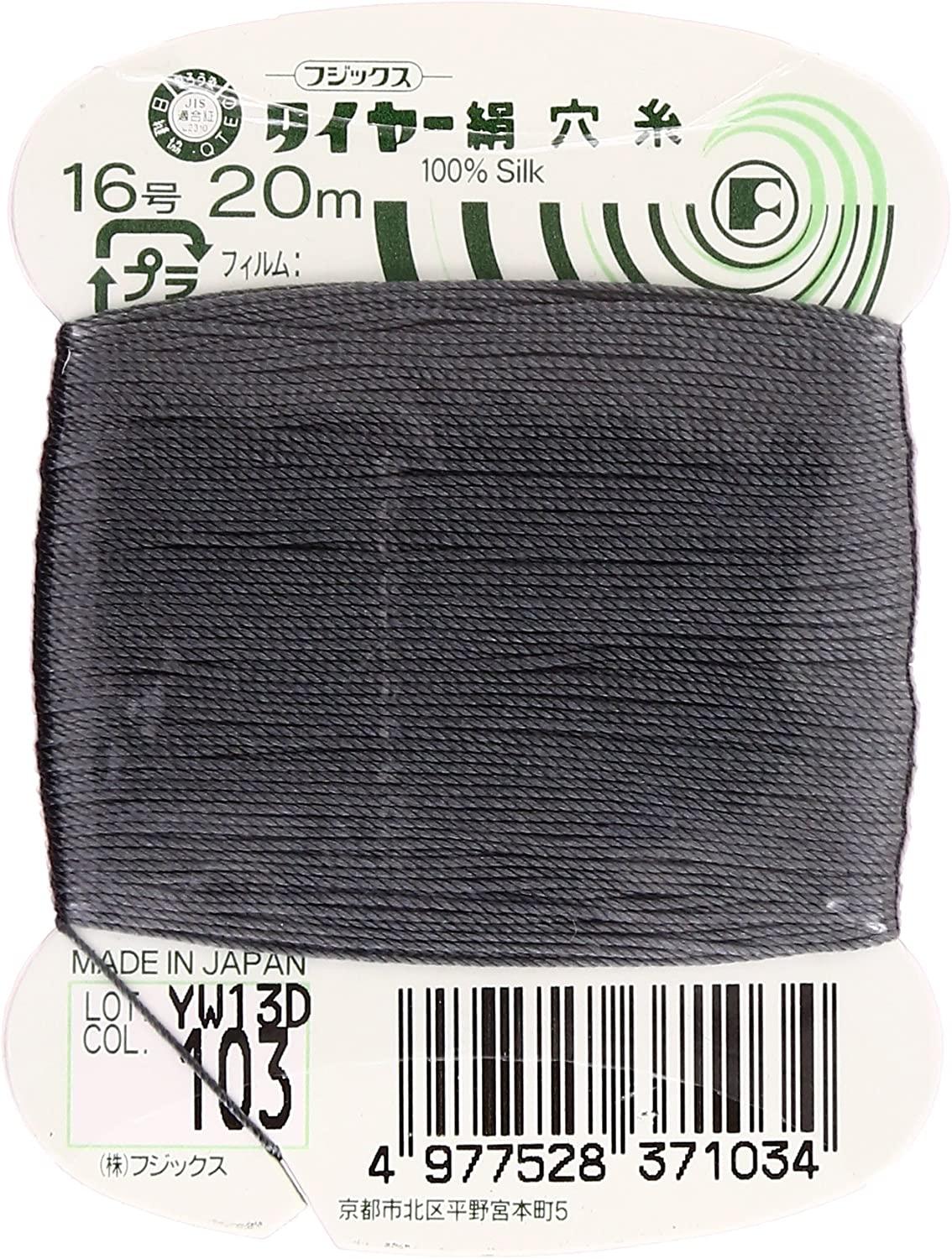 Fujix Tyre Silk Thread No. 16 Length 20m col.103
