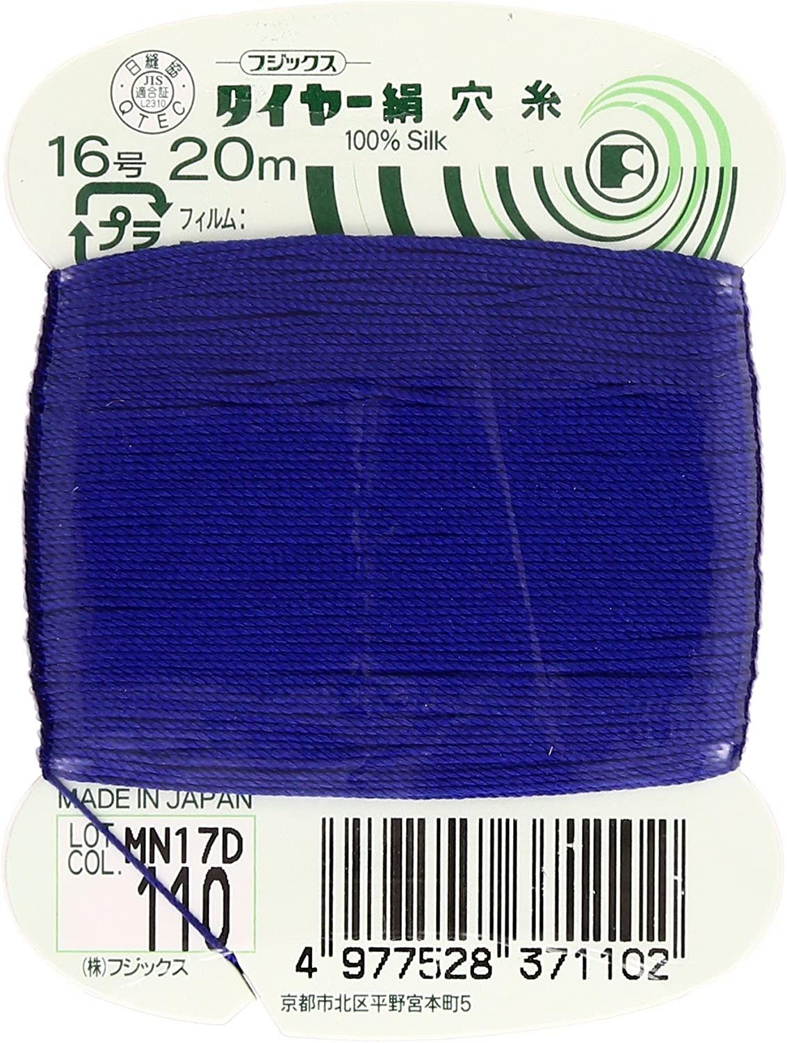 Fujix Tyre Silk Thread No. 16 Length 20m col.110