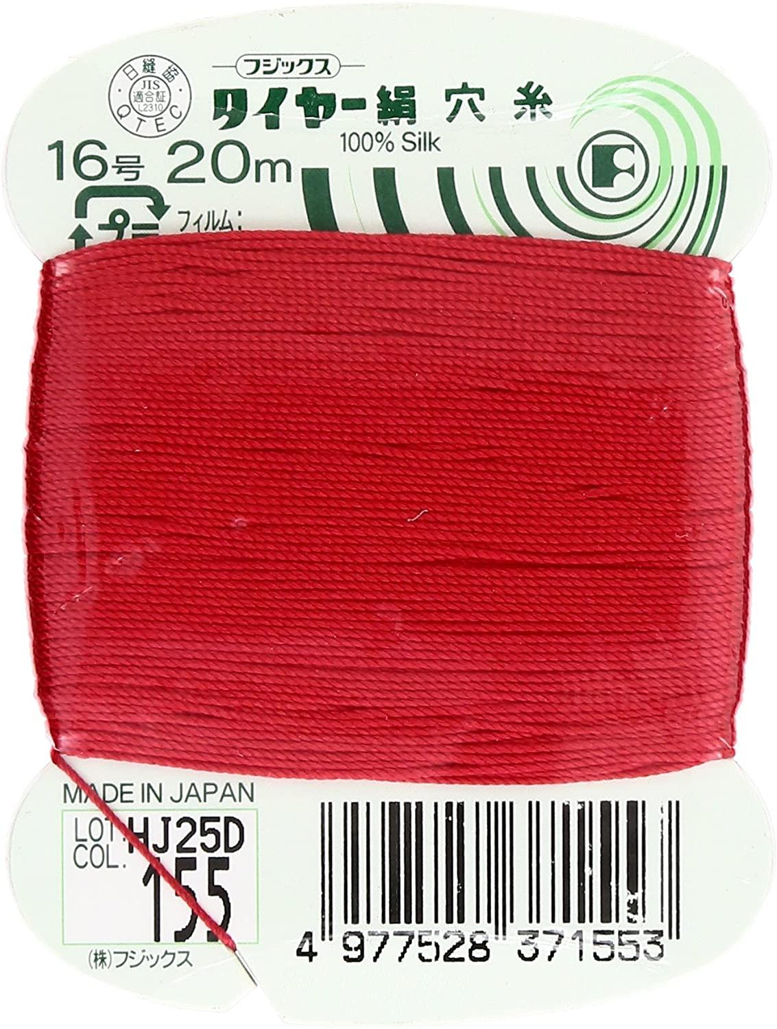 Fujix Tyre Silk Thread No. 16 Length 20m col.155