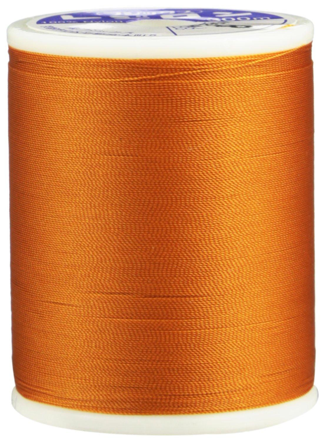 FUJIX Fujix Regilon Knit & Stretch Fabric Special Sewing Thread 300m Length, No. 50 Weight, col.8 Orange Tone