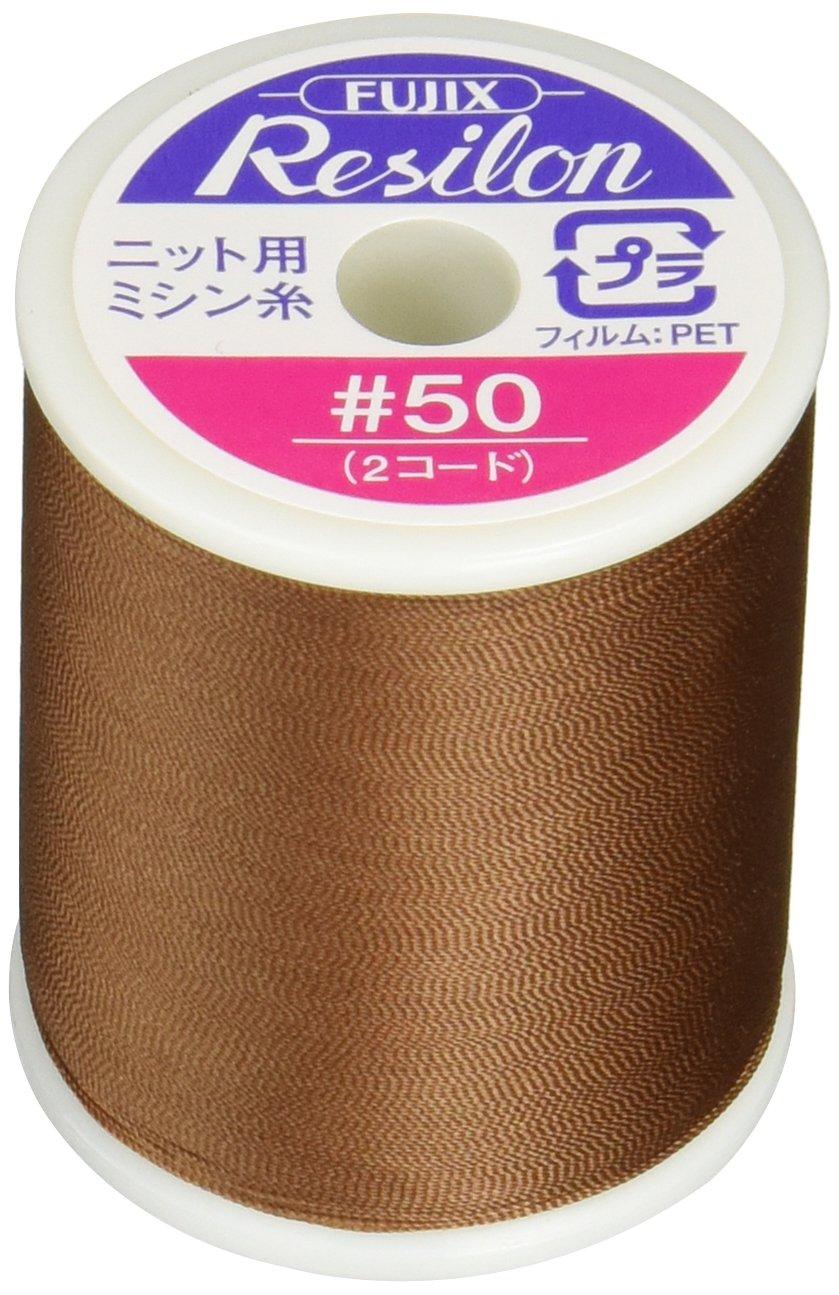 FUJIX FUJIX Regilon Knit Stretch Fabric Special Sewing Thread 300m 50 Weight col.20 Brown