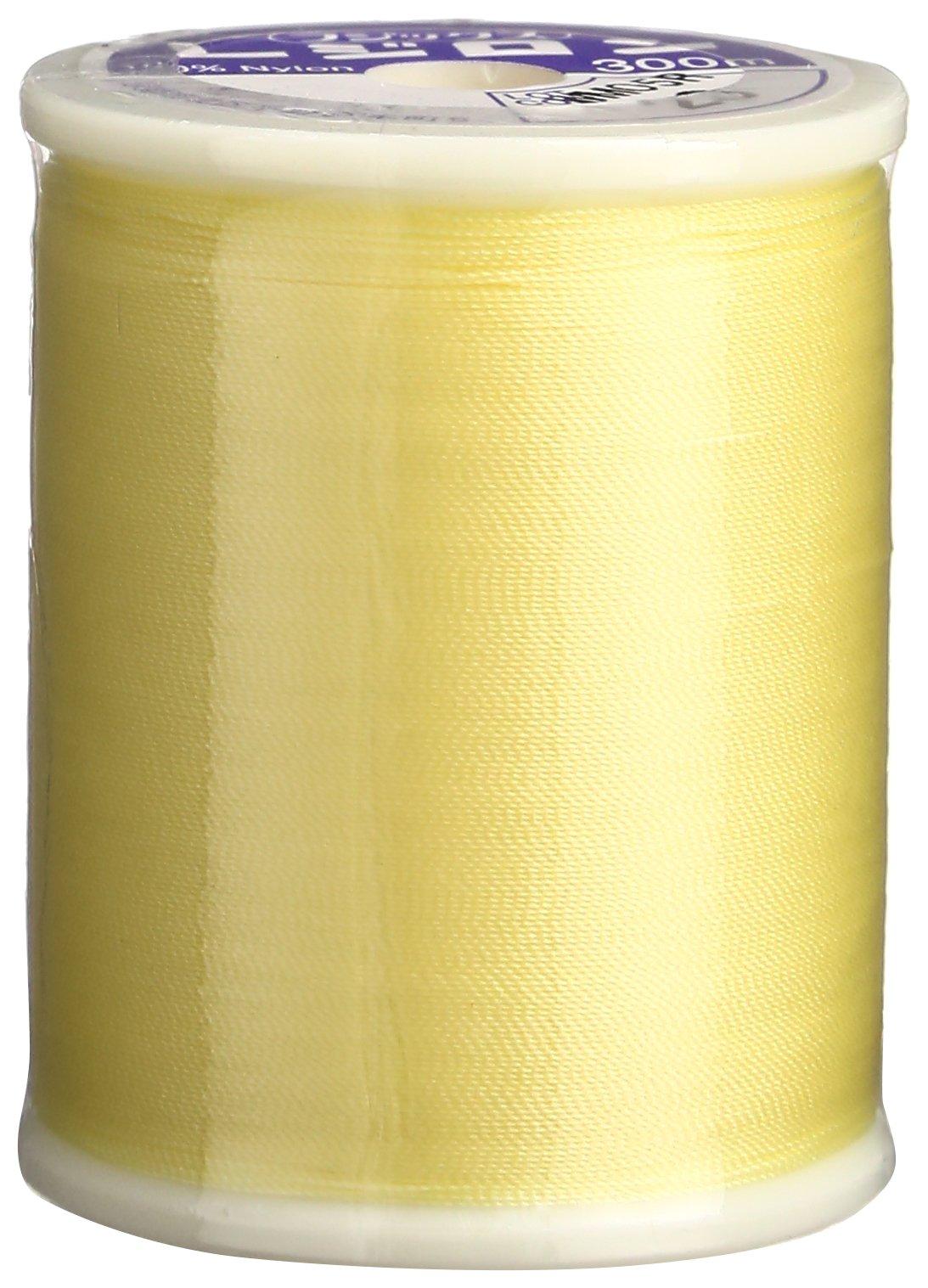 FUJIX Fujix Regilon Knit & Stretch Fabric Special Sewing Thread 300m Length, No. 50 Weight, col.23 Yellow Tone