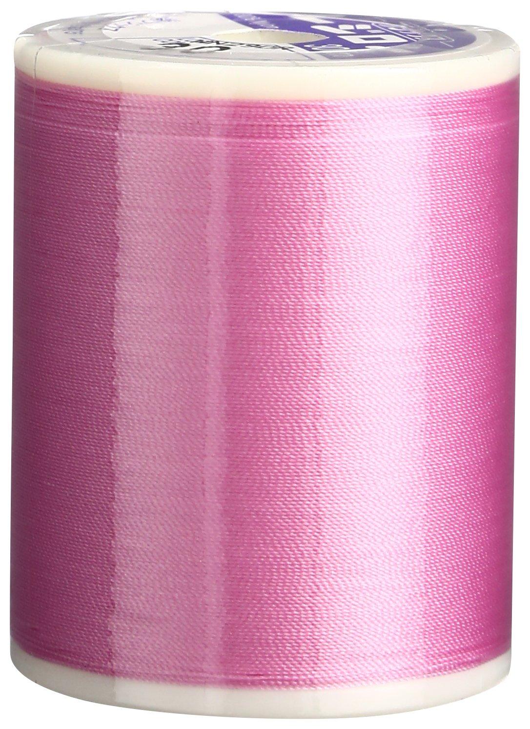 FUJIX Fujix Regilon Knit & Stretch Fabric Special Sewing Thread 300m Length, Weight 50 col.30 Pink