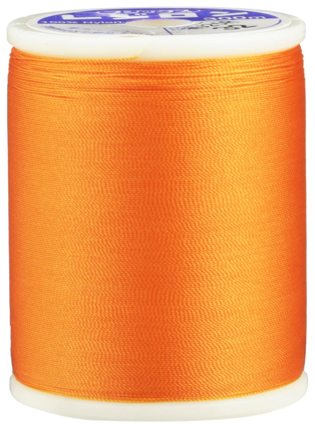 FUJIX Fujix Regilon Knit & Stretch Fabric Special Sewing Thread 300m Length, Weight 50 col.32 Orange