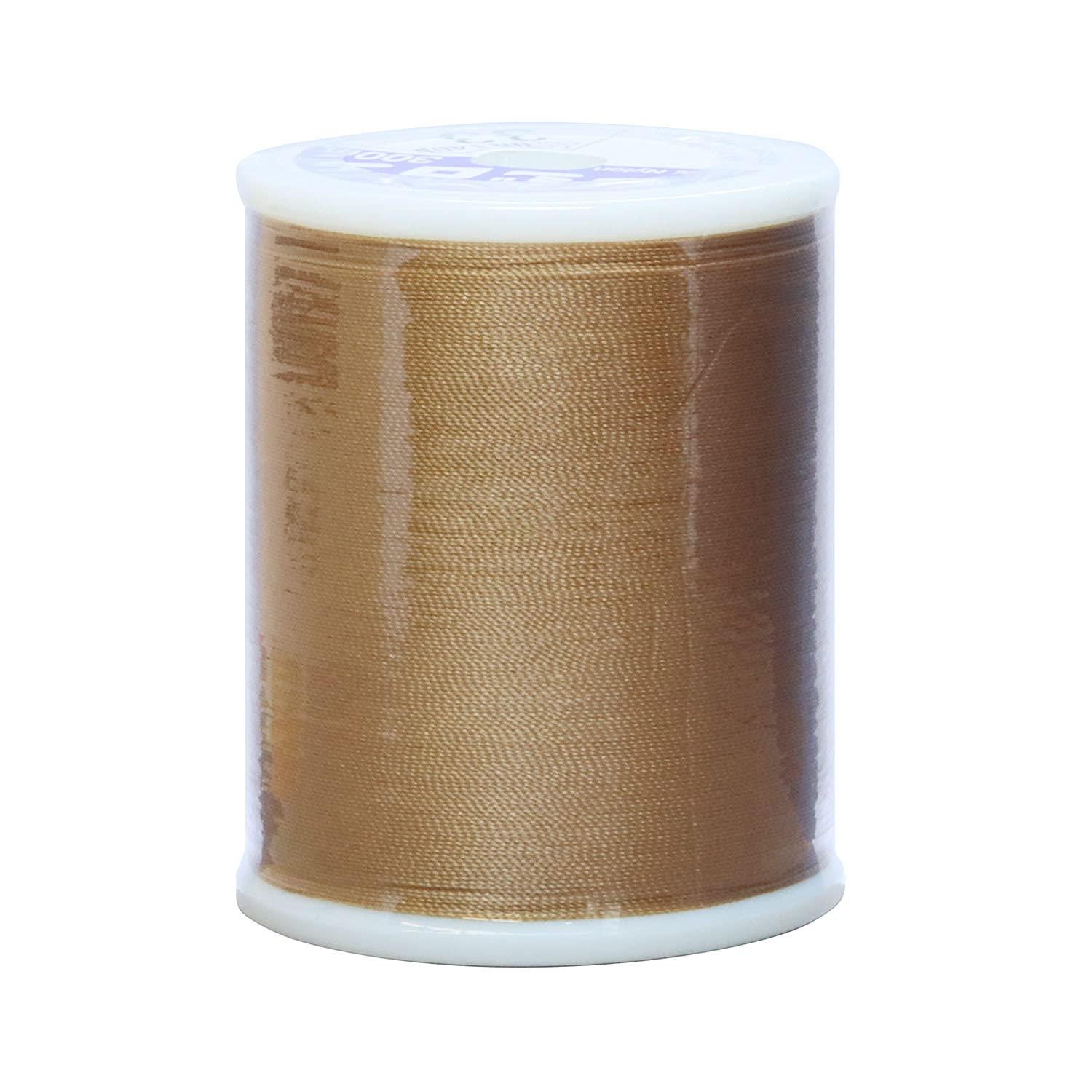 FUJIX Fujix Regilon Knit & Stretch Fabric Special Sewing Thread 300m Length, Weight 50 col.33 Brown
