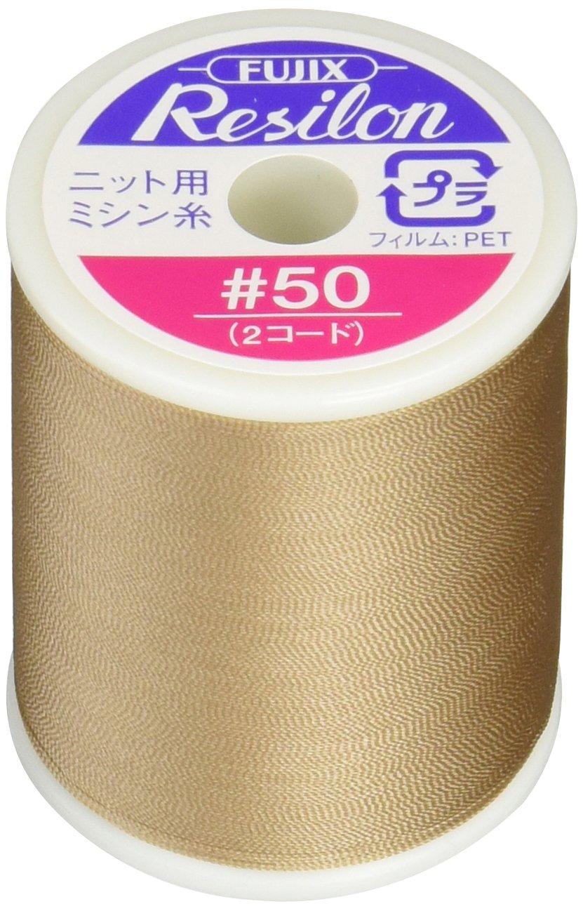 FUJIX Fujix Regilon Knit & Stretch Fabric Special Sewing Thread 300m Length, No. 50 Weight, col. 49 Pink Tone