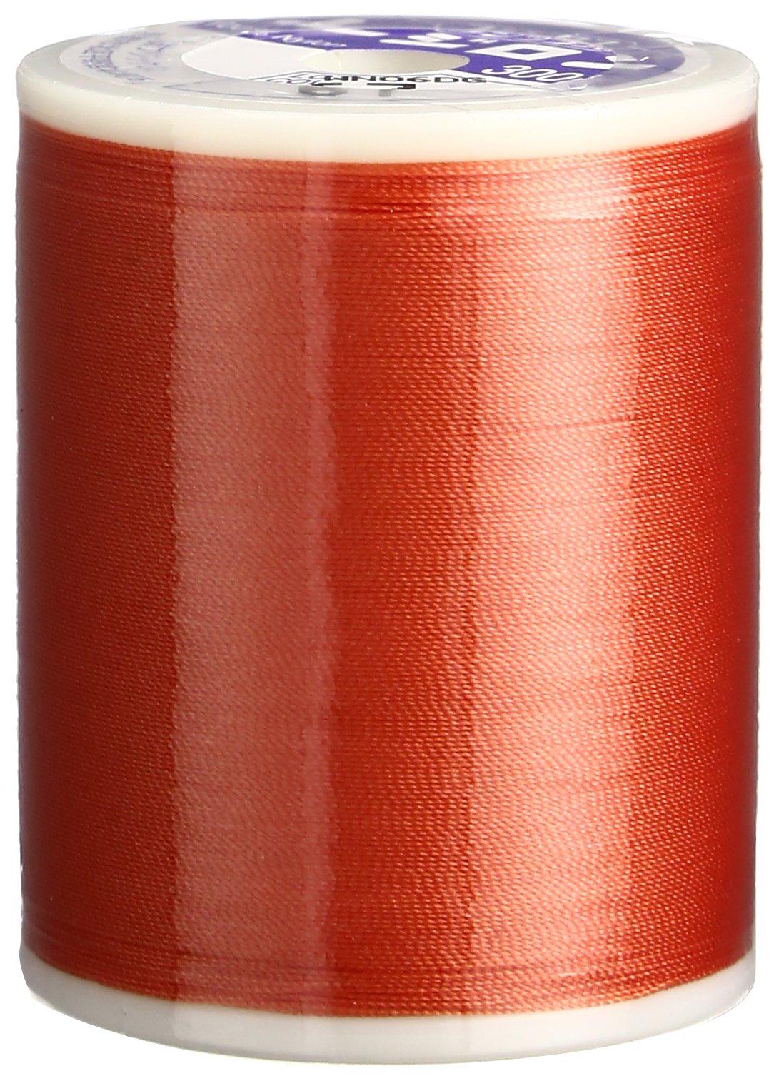 FUJIX Fujix Regilon Knit & Stretch Fabric Special Sewing Thread 300m Length, No. 50 Weight, col. 67 Orange Tone